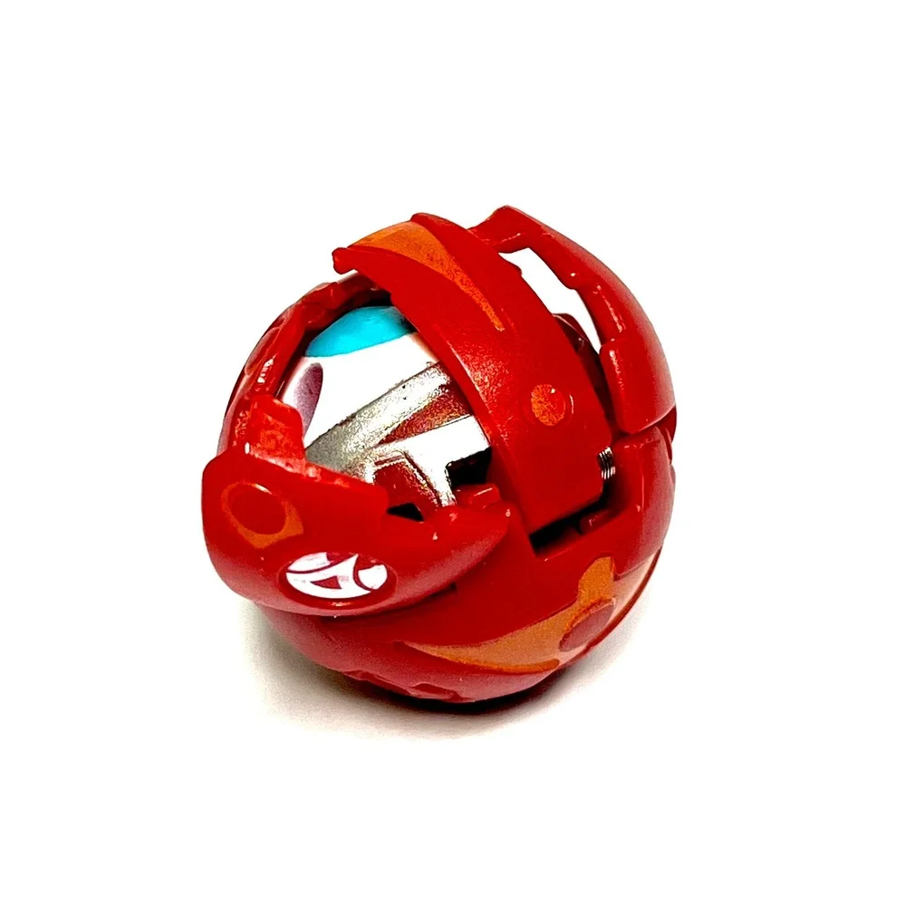 Bakugan Battle Brawlers B2 Red Pyrus Tentaclear 450G Eyeball Spin Master READ